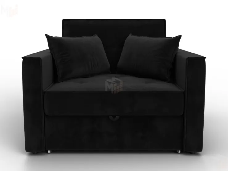 Кресло-кровать Лига-104 (80) ( SEVEN 35 черный )