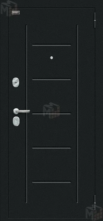 Входная металлическая дверь Некст Kale Букле черное/Nordic Oak