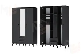 Шкаф ШК-3 Шарм  Антрацит