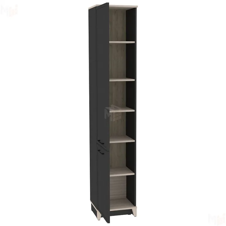 Шкаф для белья AURELIO 11  Антрацит