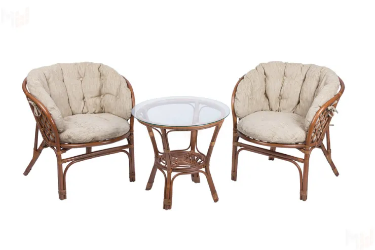 Комплект Багама Дуэт с бежевыми подушками