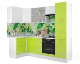Кухня Люкс угловая 1,2х2,45 м