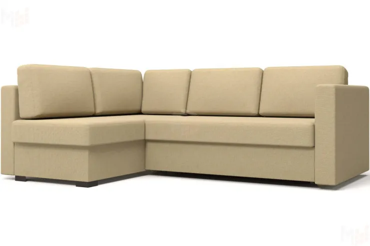 Угловой Диван Джессика 2 бежевый (левый)