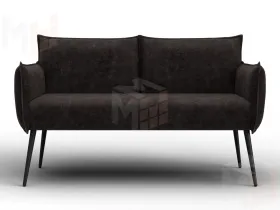 Диван прямой Лига-083 ( велюр BRUT 17 коричневый )