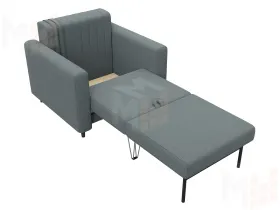 Кресло Лига-070 ( Амур 07 серый )