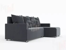 Угловой диван Таити Темно-серый