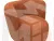 Кресло Лига-072 ( шеннил CRUZ 60 терракотовый )