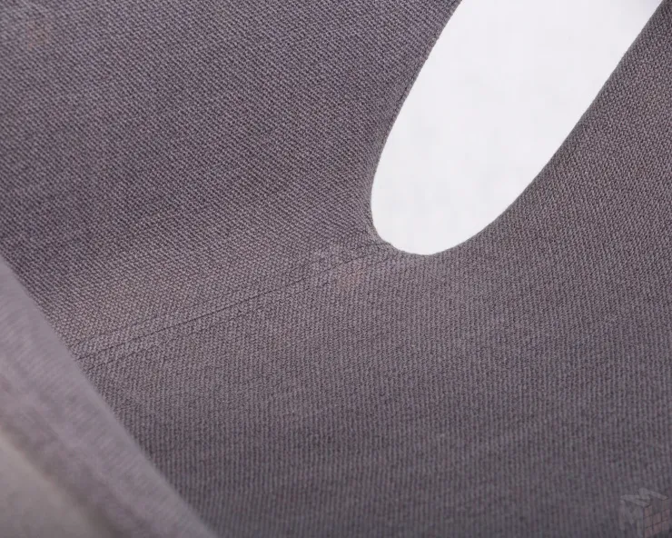 Кресло дизайнерское DOBRIN SWAN (серая ткань IF11)