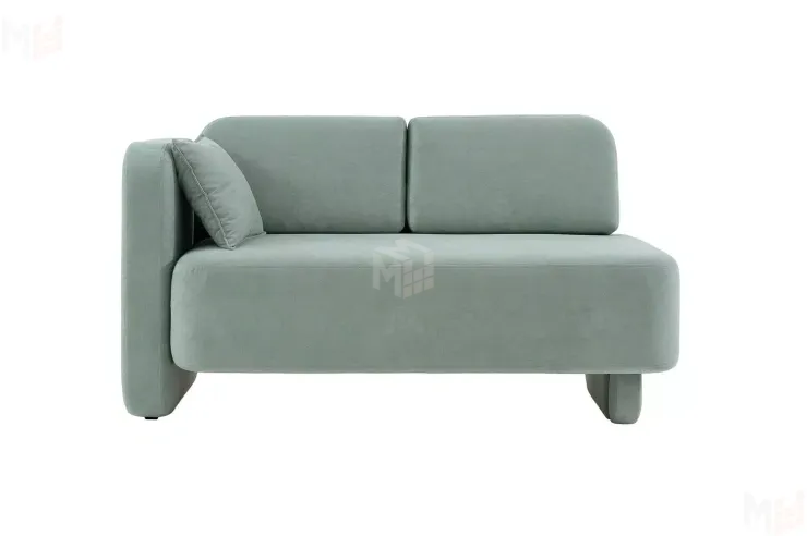 Кушетка Хьюстон на пружинном блоке Зеленый