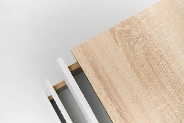 Комод Копенгаген (дуб сонома/белый матовый)