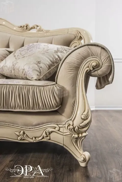 Диван Мона Лиза 3х местный крем