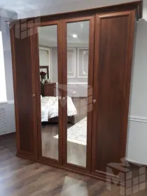 Шкаф Афина 4-дверный (2+2) с зеркалом караваджо