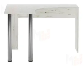 Стол письменный ГРЕТТА угловой  Дуб Крафт белый