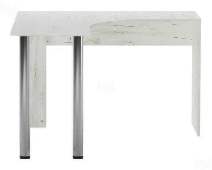 Стол письменный ГРЕТТА угловой  Дуб Крафт белый