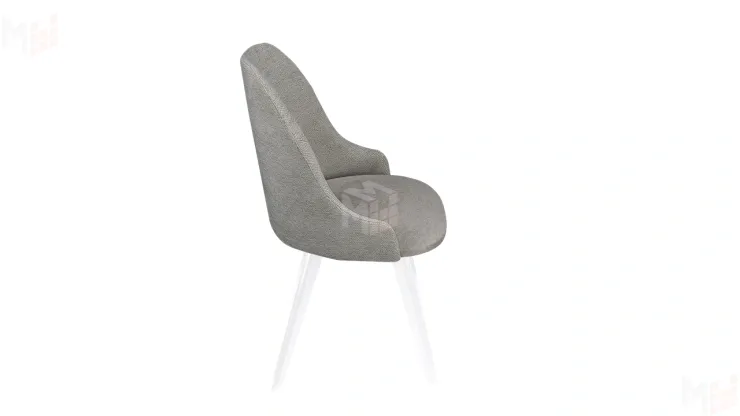 Стул Толедо тип 1 Белый матовый / тк. №226/ тк.221