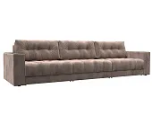 Диван прямой с декором Лига-049 НПБ Лонг