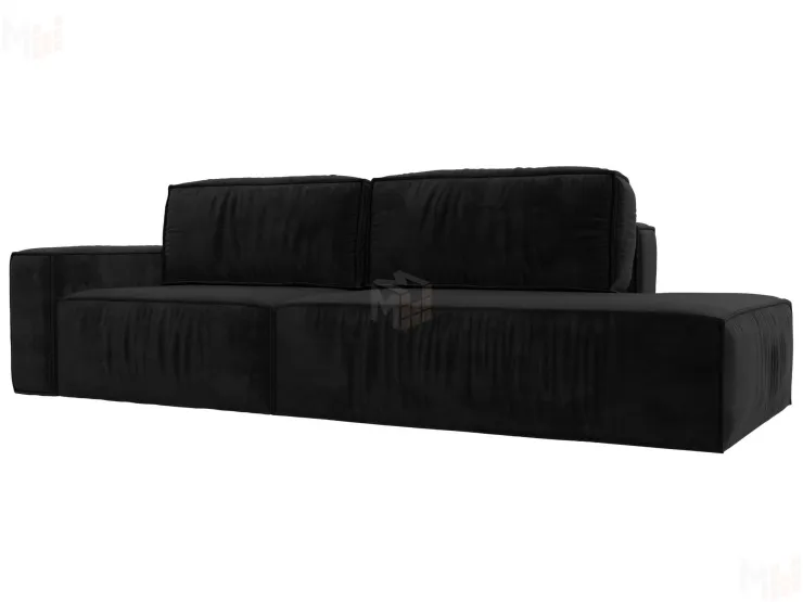 Диван прямой Прага Модерн подлокотник слева