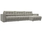 Диван угловой с декором Лига-049 НПБ Лонг