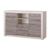 Комод Октава 2С2Я (дуб клабхаус серый)