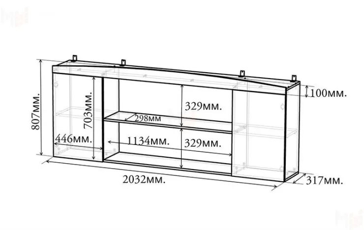 Серия детской мебели Пираты - комната №3