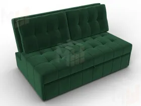 Диван прямой Лига-107 (140) ( SEVEN 626 зеленый )