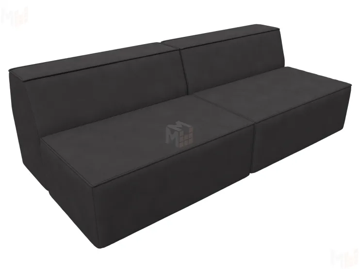 Диван прямой модульный Монс ( JOLY 08 коричневый )