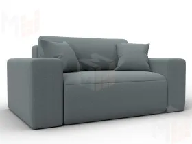 Кресло Лига-036 НПБ ( Амур серый )