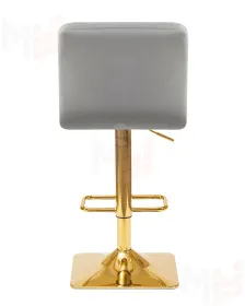 Стул барный DOBRIN GOLDIE (серый велюр (MJ9-75))