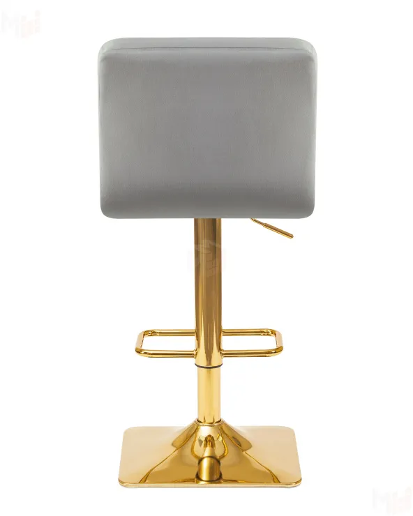 Стул барный DOBRIN GOLDIE (серый велюр (MJ9-75))