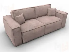 Диван прямой Лига-081 НПБ ( TOWER 05 бежевый )