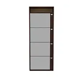 Обувница Leset Эдит 4S (Венге)