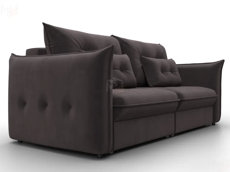 Диван прямой Лига-100 НПБ ( SEVEN 727 коричневый )