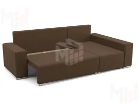 Угловой диван-кровать Маркиз Коричневый