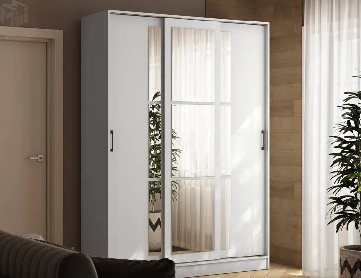 Шкаф-купе Стиль-2 1600 белый