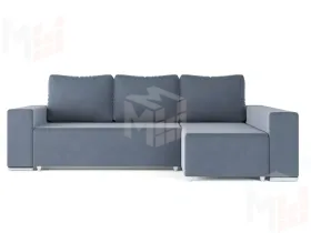 Угловой диван-кровать Маркиз Темно-серый