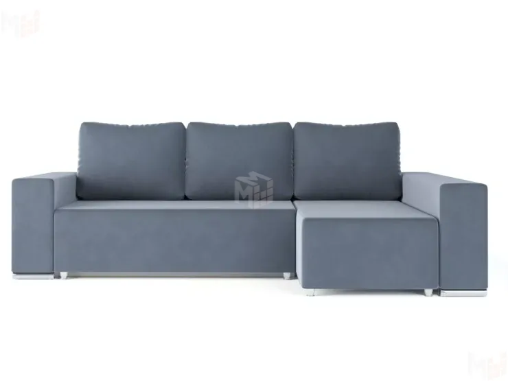 Угловой диван-кровать Маркиз Темно-серый