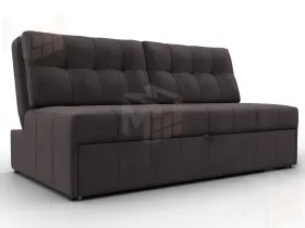 Диван прямой Лига-107 (160) ( SEVEN 727 коричневый )