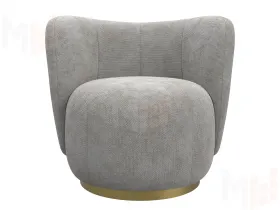 Кресло Лига-072 ( шеннил CRUZ 14 бежевый )