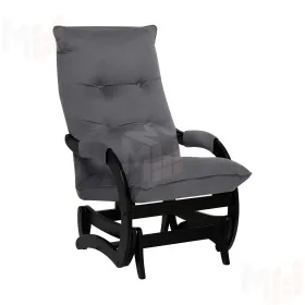 Кресло-маятник Leset Луно (Венге/V32 серый)