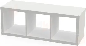 Полка Фора 3 белая