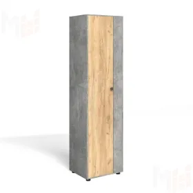 Шкаф Мини-Лайт МЛ-2 Дуб крафт золотой/ателье светлое