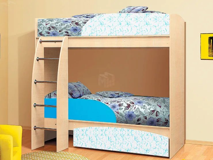 Кровать двухъярусная Омега 4 АРТ