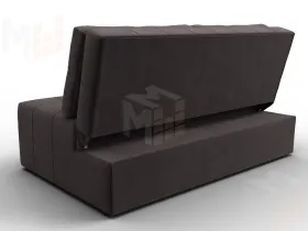 Диван прямой Лига-107 (140) ( SEVEN 727 коричневый )