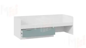 Кровать комбинированная Марли Тип 1 - 403.008.000 Белый Серо-голубой