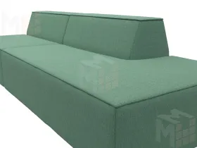 Диван прямой модульный Монс Модерн правый ( Амур зеленый )