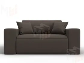 Кресло Лига-036 НПБ ( Амур коричневый )