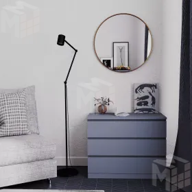 Комод Варма 3 серый