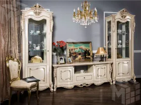 Гостиная Джоконда крем глянец