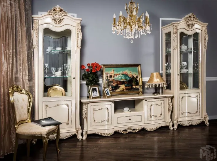 Гостиная Джоконда крем глянец