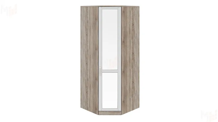 Шкаф угловой с 1-ой зеркальной дверью правый Прованс СМ-223.07.007R